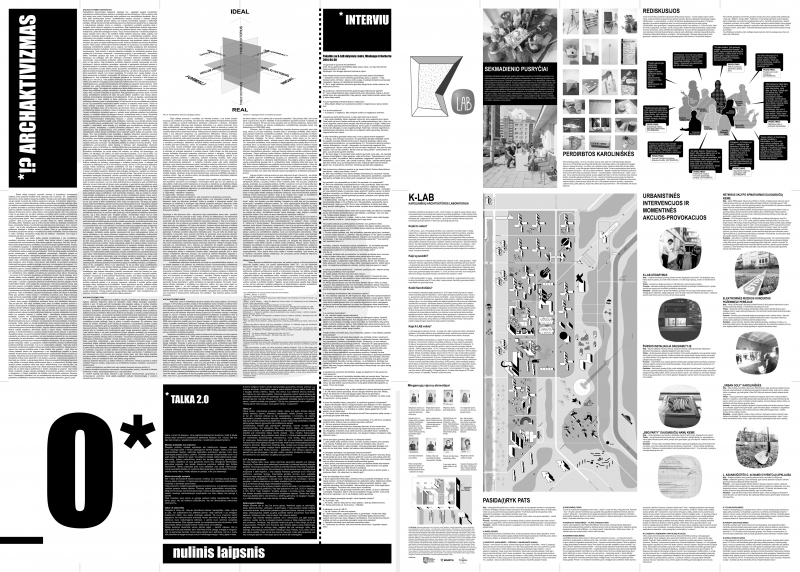 Arch-zinas / Nulinis laipsnis. Pirmasis numeris Archaktyvizmas. 2014