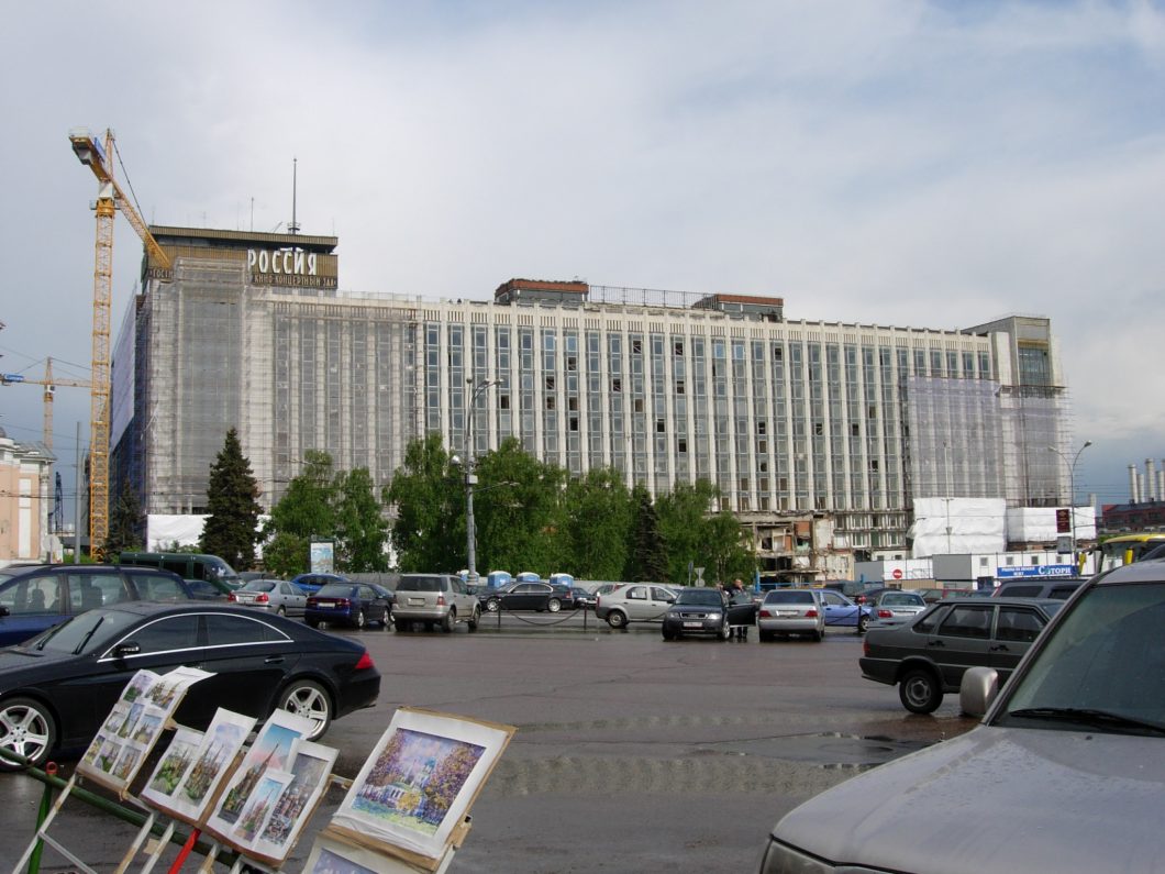 Maskvos viešbutis „Rosija“. D. Crowley’o nuotrauka, 2006 m.