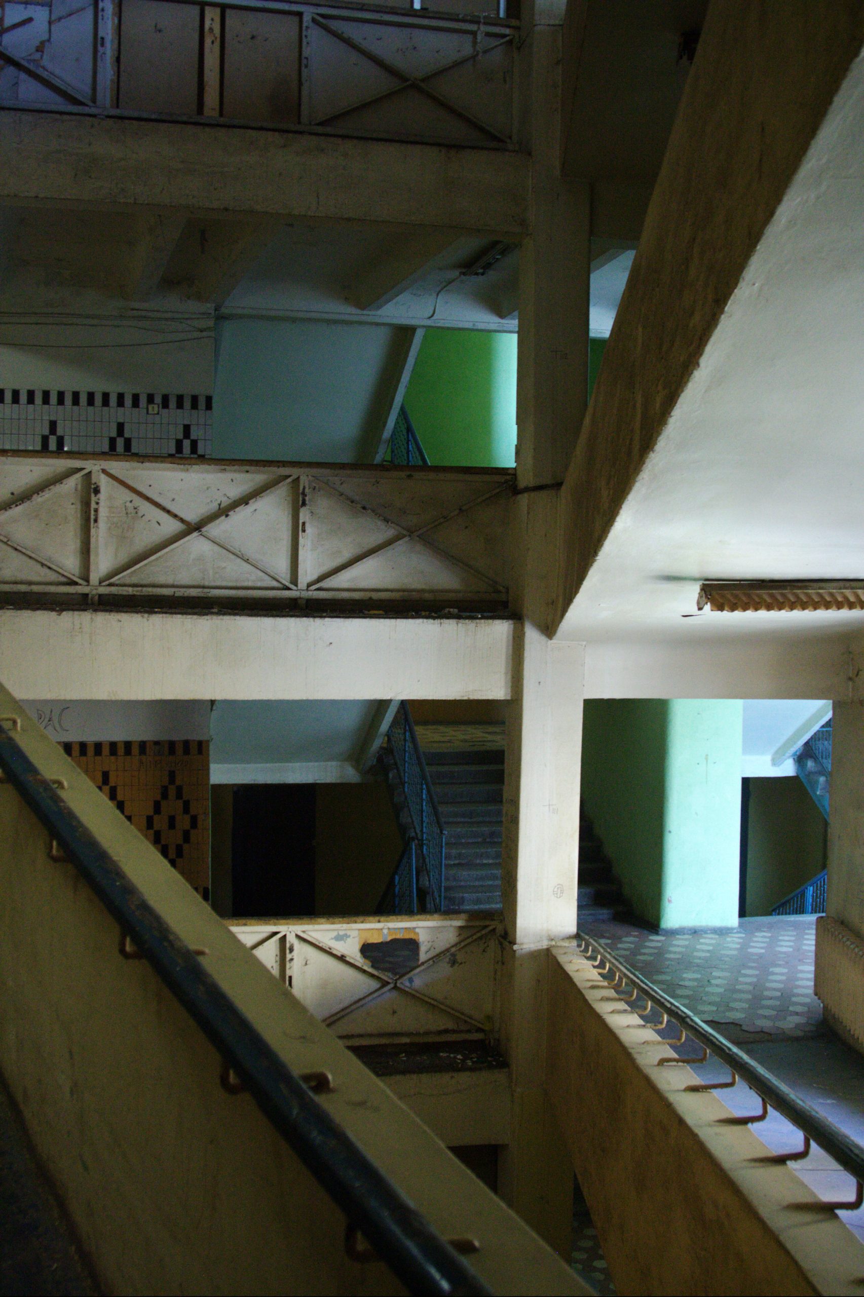 Tekstilės instituto studentų bendrabutis. A. Bronovickajos nuotrauka, 2012 m.