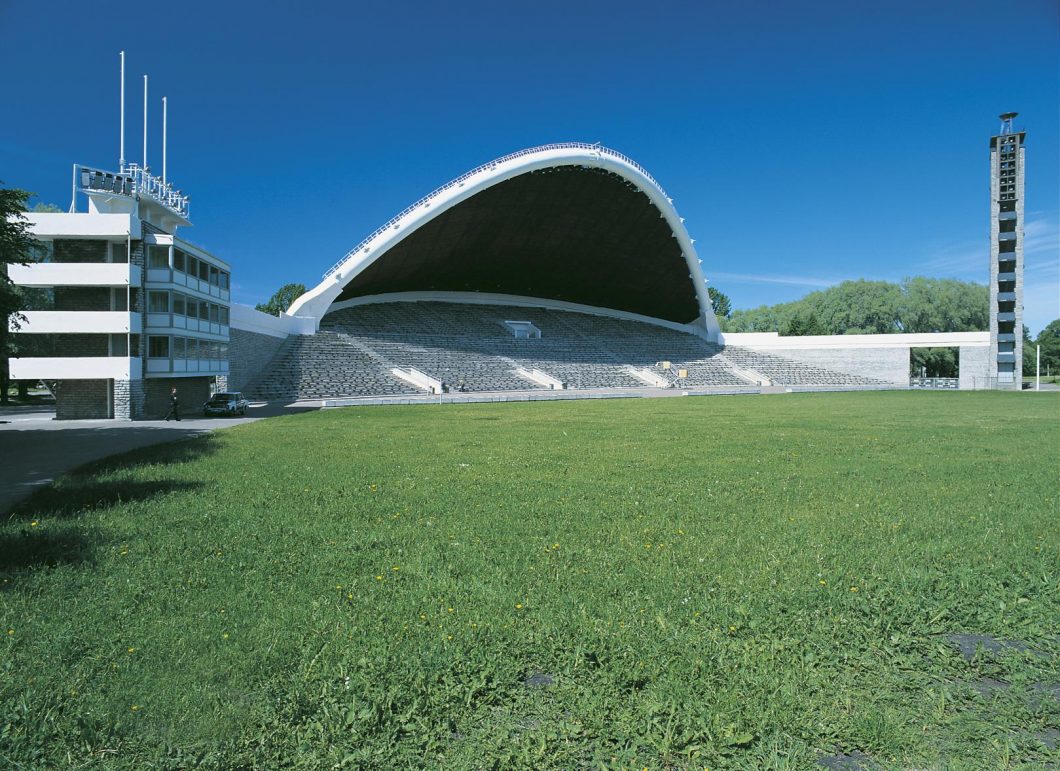 Dainų švenčių arena Taline. M. Kalmo nuotrauka