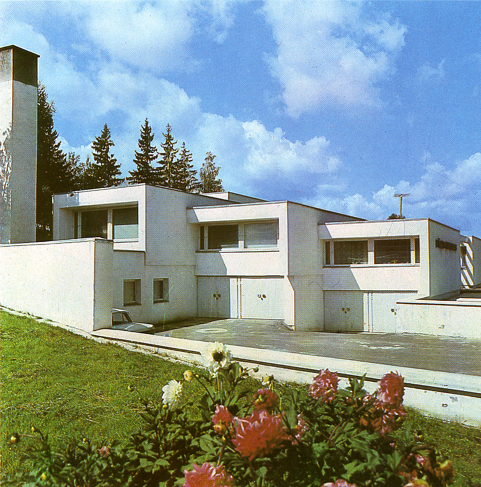 Pelvos tarybinio ūkio administracinis centras, architektas Vilenas Künnapu, 1972-74 m.