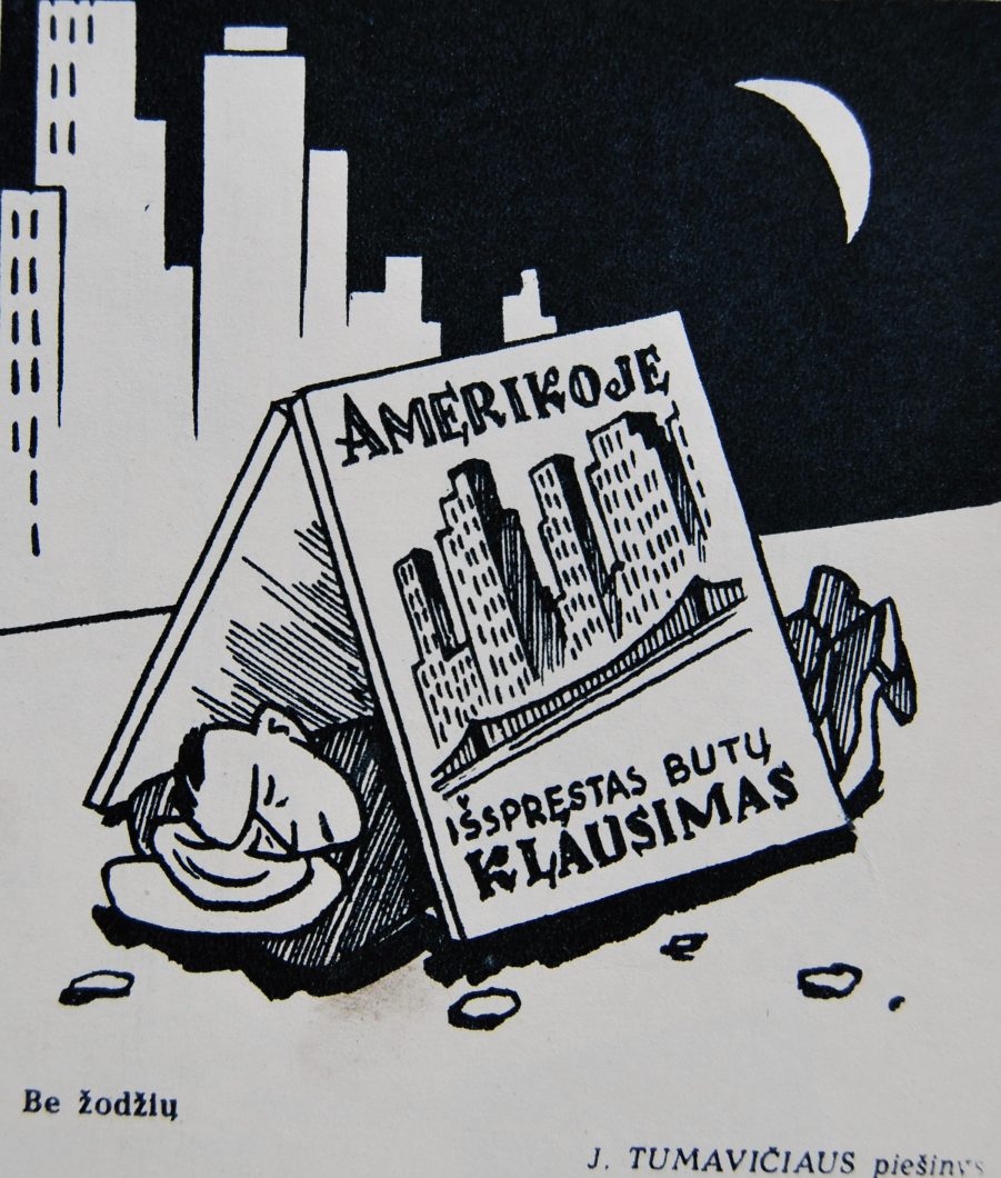 Karikatūra, Šluota, 1962, Nr. 7, p. 7