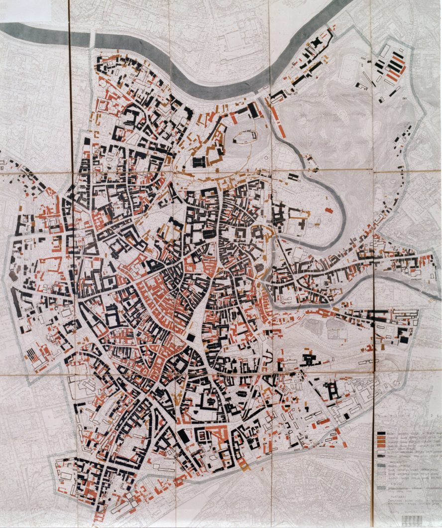 4. Istorinės-urbanistinės raidos planas (aut. I. Kliobavičiūtė, D. Sabaliauskienė)