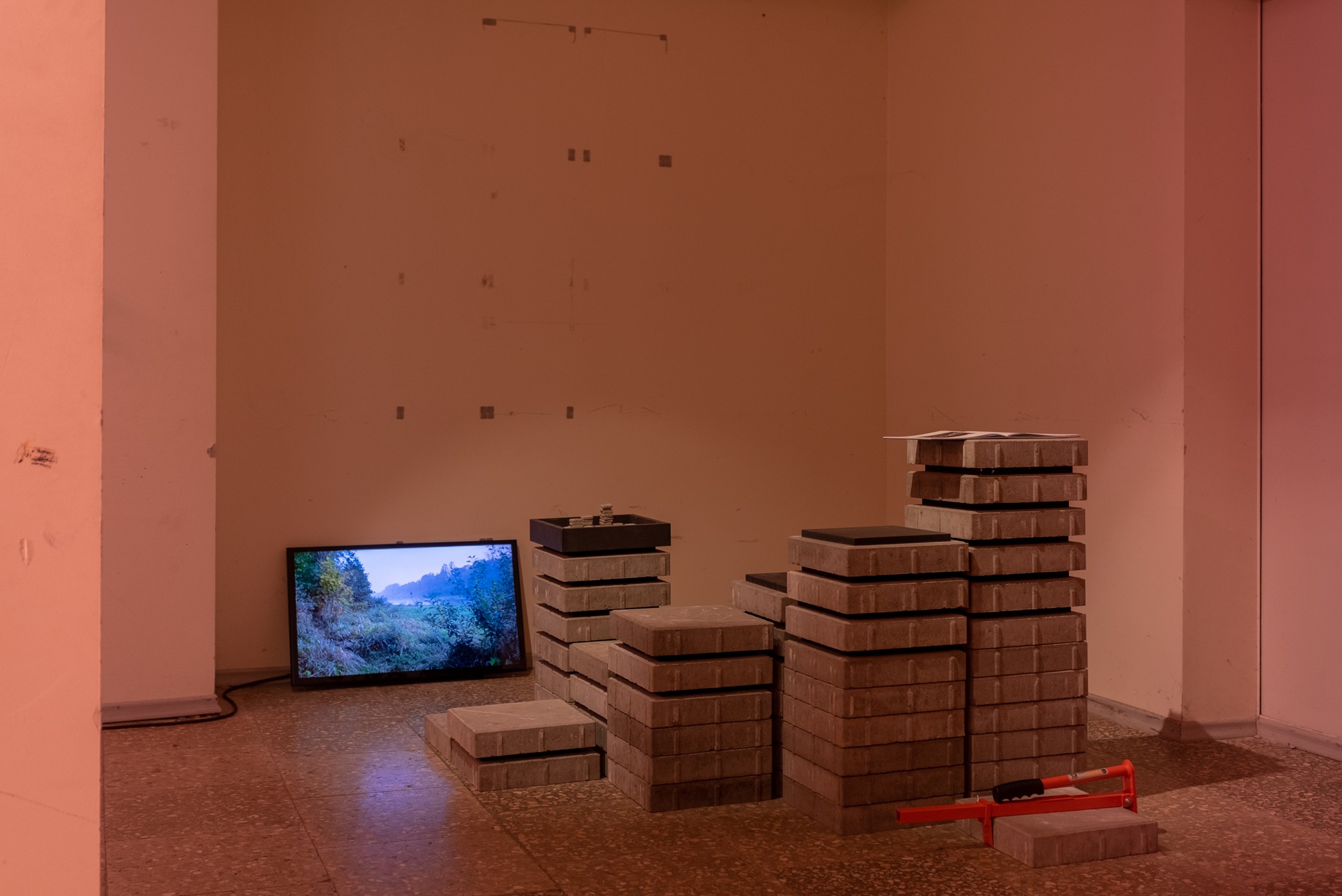 Agnė Rubytė, „Offgrid city“, instaliacijos fragmentas, 2022. Lauryno Skeisgielos nuotr.