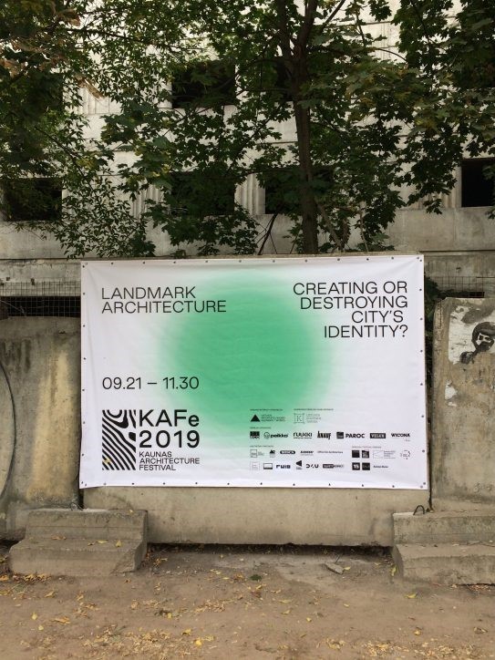 Šių metų KAFe festivalio tema – Landmark Architecture. Letos Lileikytės nuotrauka