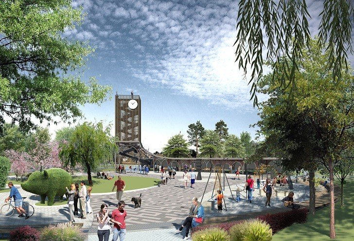 Kintų aikštė, SĮ „Vilniaus planas“ vizualizacija, madeinvilnius.lt